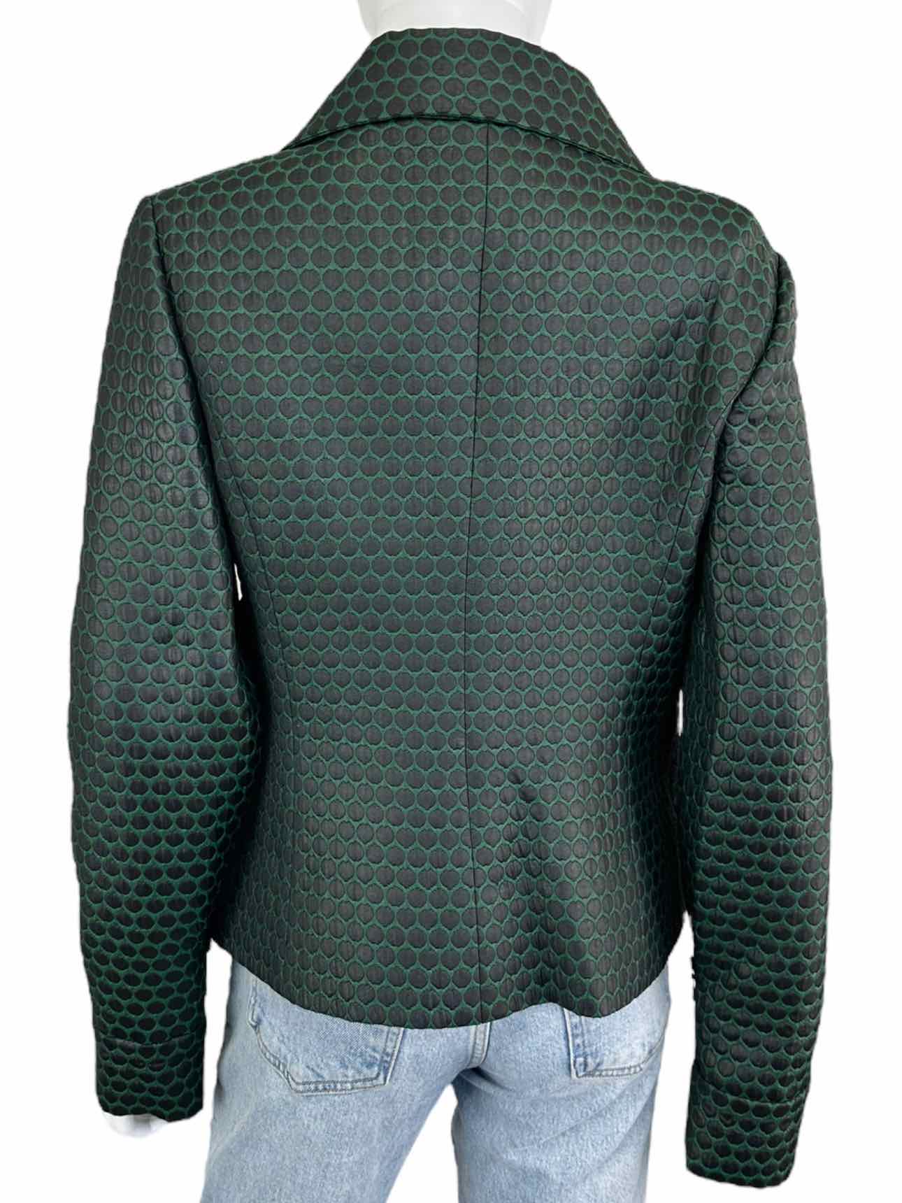 CARLISLE NWT Green Polka Dot Dress Jacket Size 10