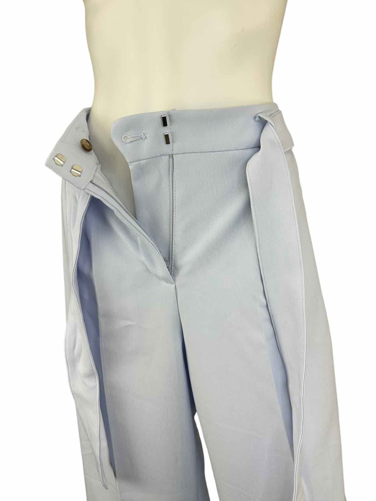 Ann Taylor Blue High Rise Belted Pants Size 6P