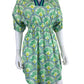 Emily McCarthy NWT Green Deco Palm Palmer Dress Size XS