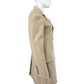 BANANA REPUBLIC Beige Italian Melton Wool Blend Peacoat Size M