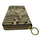 COACH Python Snakeskin Continental Wallet