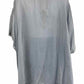 Johnny Was Gray Floral Embroidered Tunic Size M