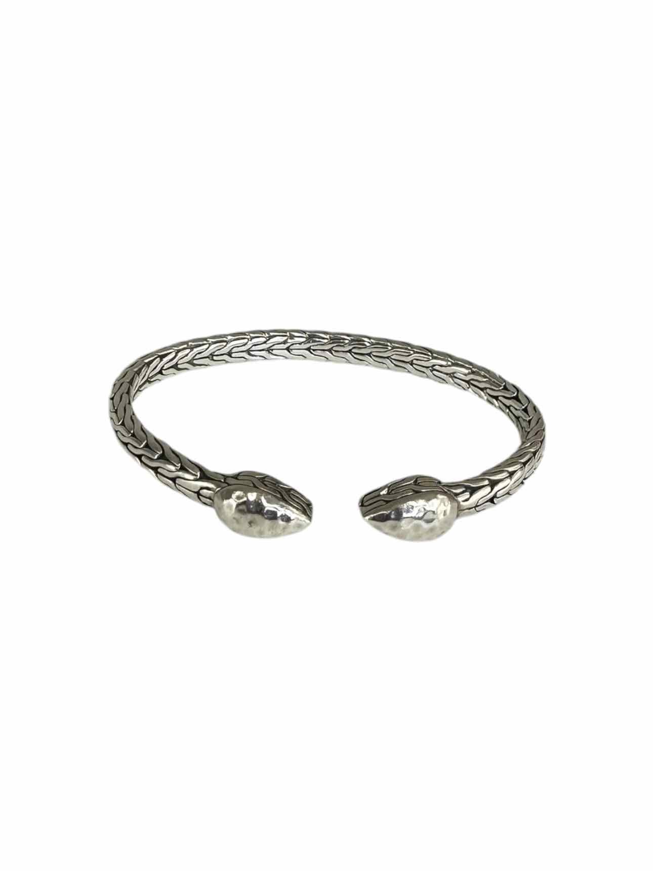 John Hardy 925 Hammered Head Cuff Bracelet