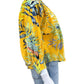 maeve Yellow Button Down Blouse Size XS