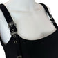 GIANNI BINI Black Cropped Tank Size 6