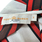 Tory Burch 100% Silk Red Striped Blouse Size 2