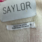 Saylor Yellow and Pink Casual Dress Size S Tall