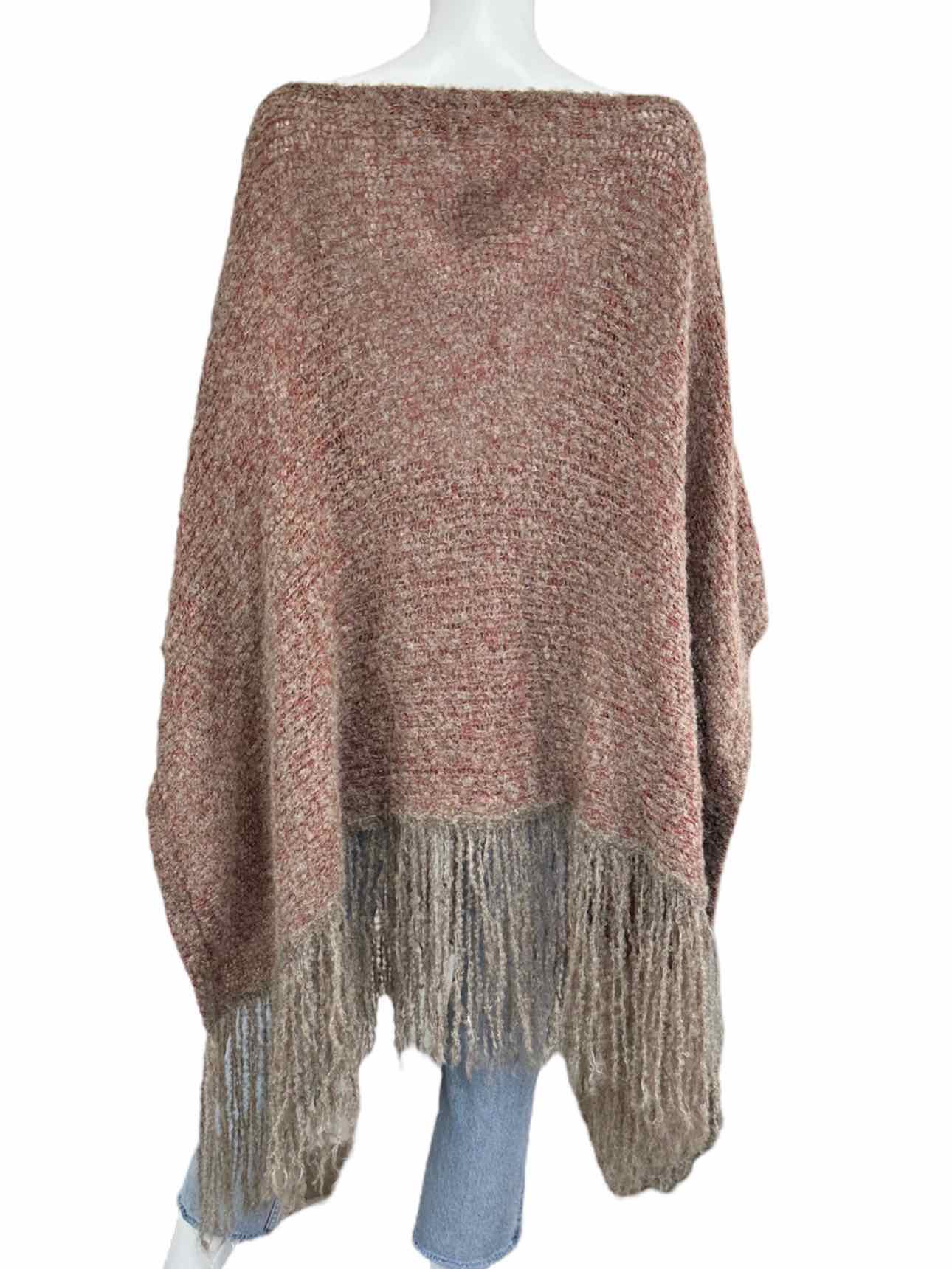 Anntarah Alpaca Wool Blend Shawl Size O/S