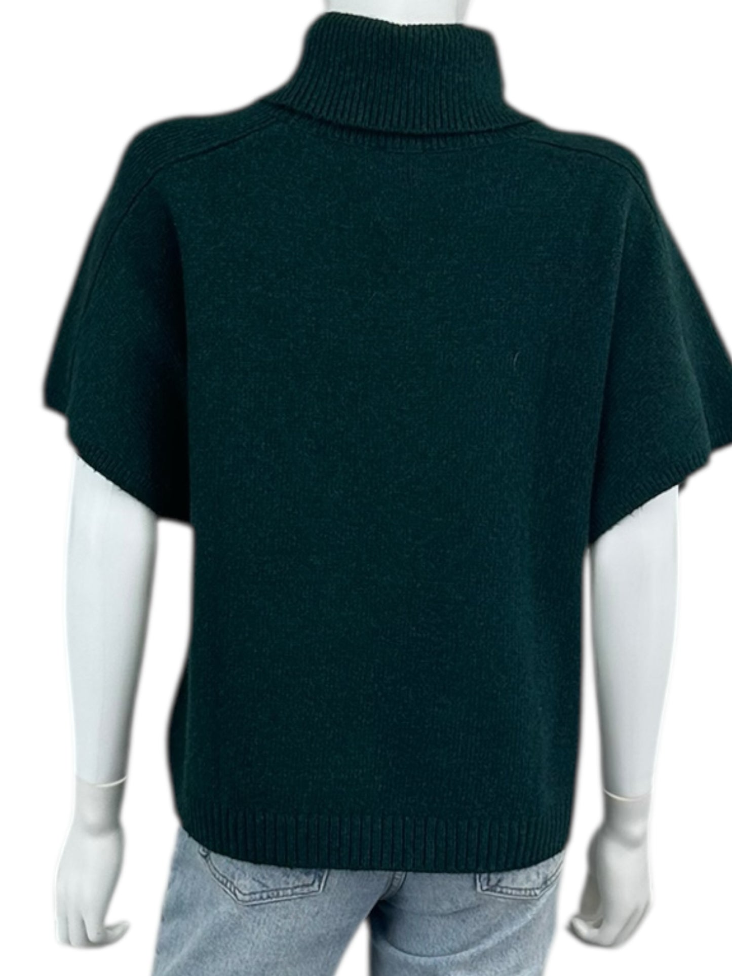 cabi Green Takeout Turtleneck Sweater Size M