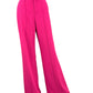 alice & olivia Hot Pink Dylan High Waisted Leg Pants Size 6