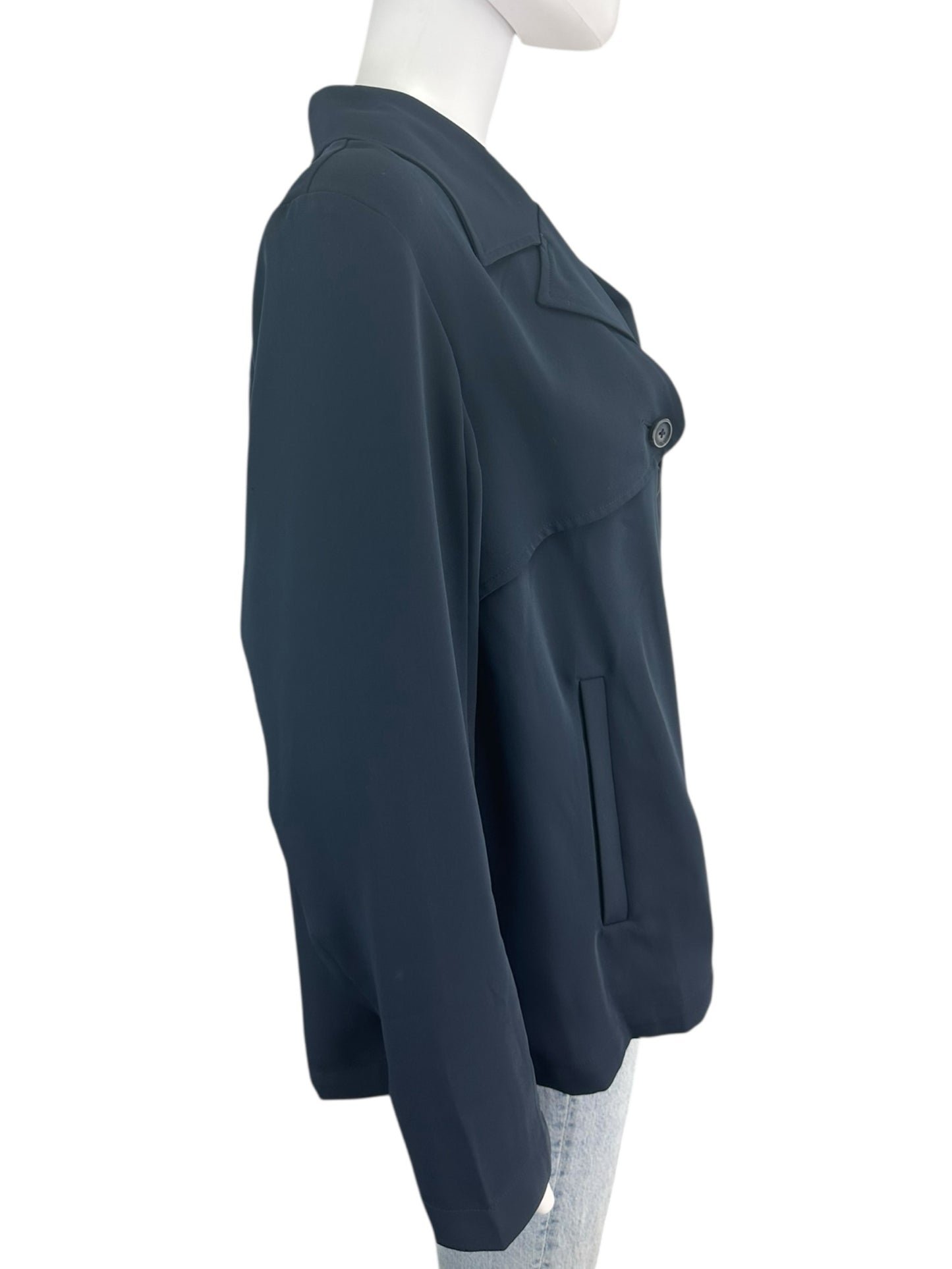 J. Jill WEAREVER COLLECTION Navy Jacket Size L