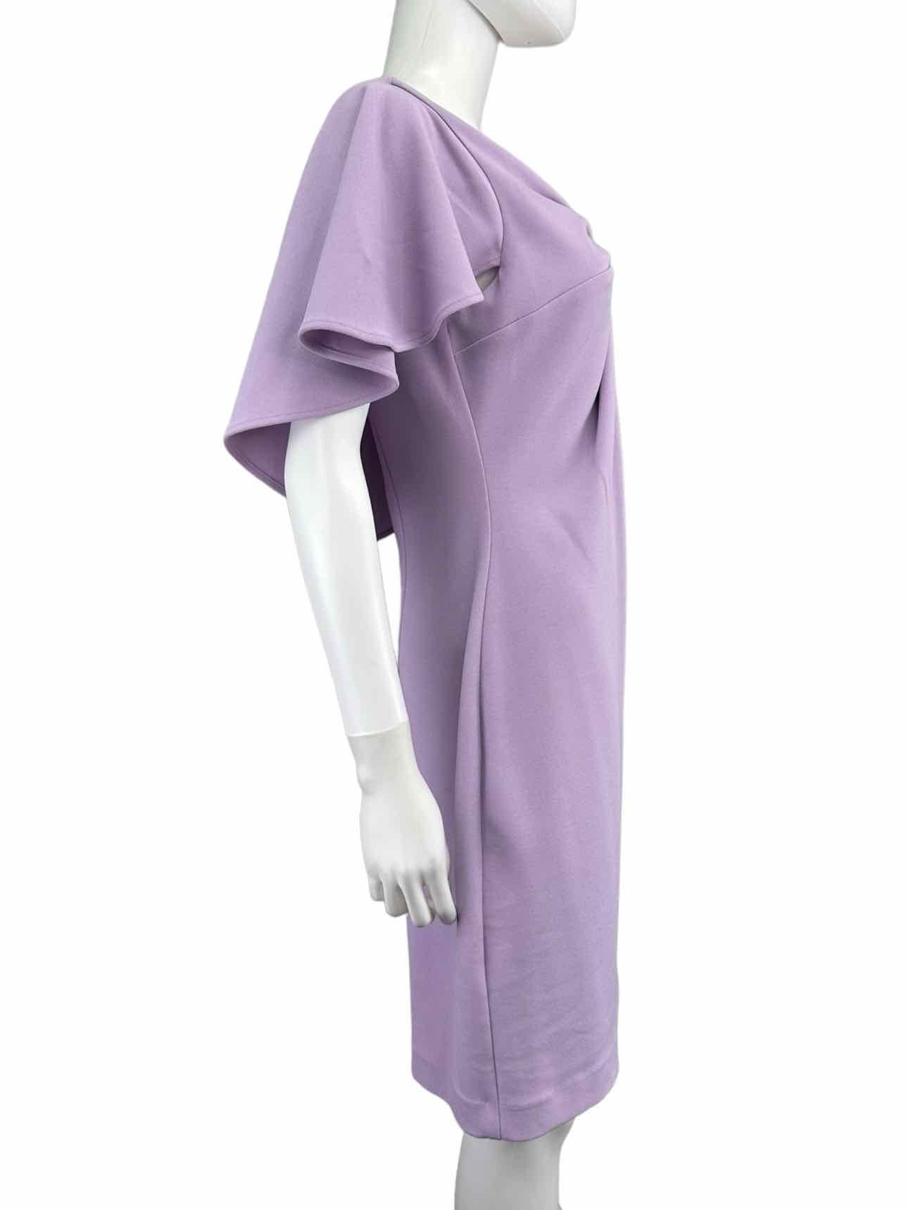 Badgley Mischka Purple Cocktail Dress Size 8