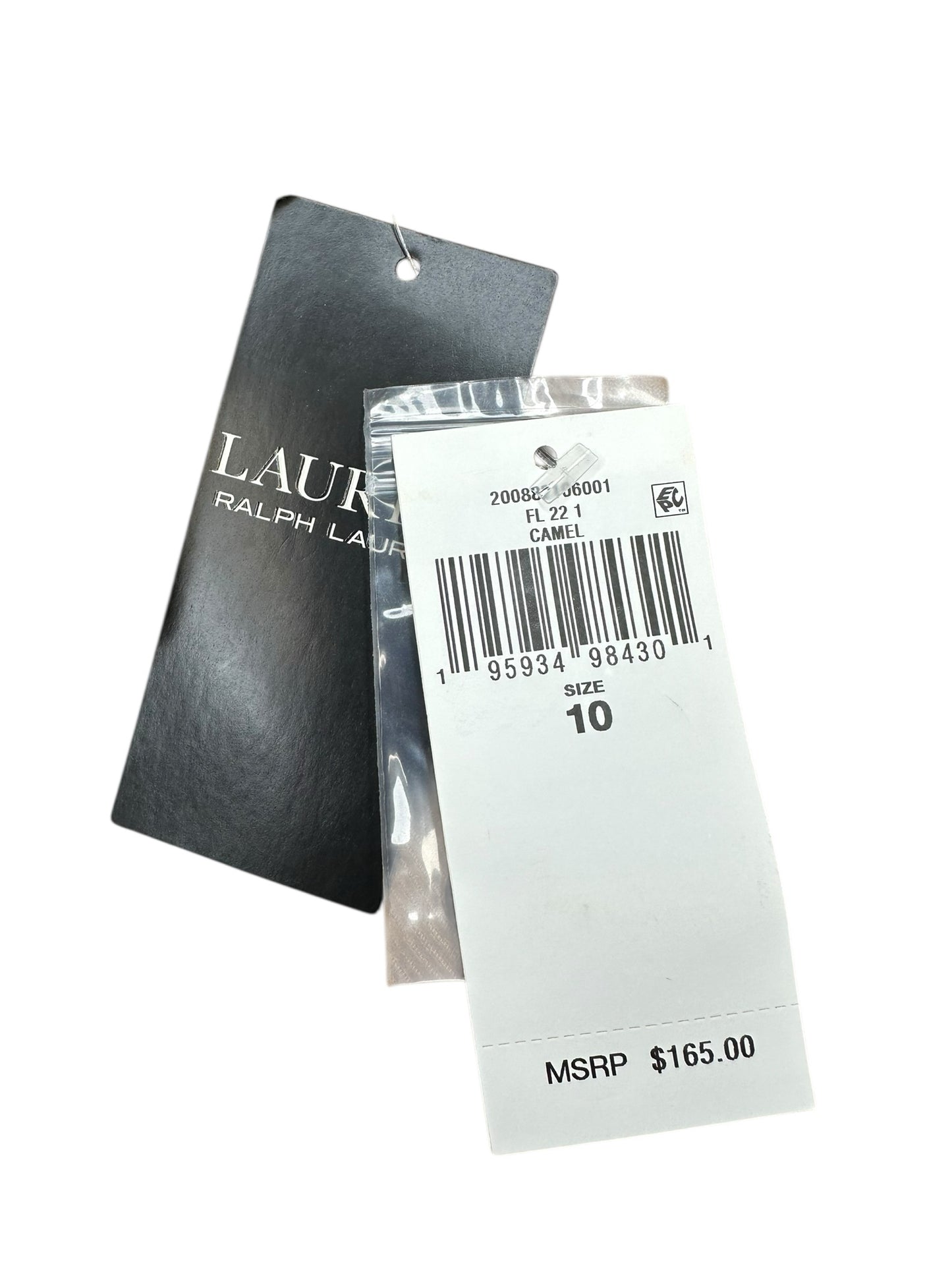 LAUREN Ralph Lauren NWT Camel Corduroy Shirt Dress Size 10