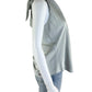 NWT Reiss Silver Halter Blouse Size 6 B