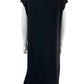 EILEEN FISHER Black 100% Wool Midi Dress Size L