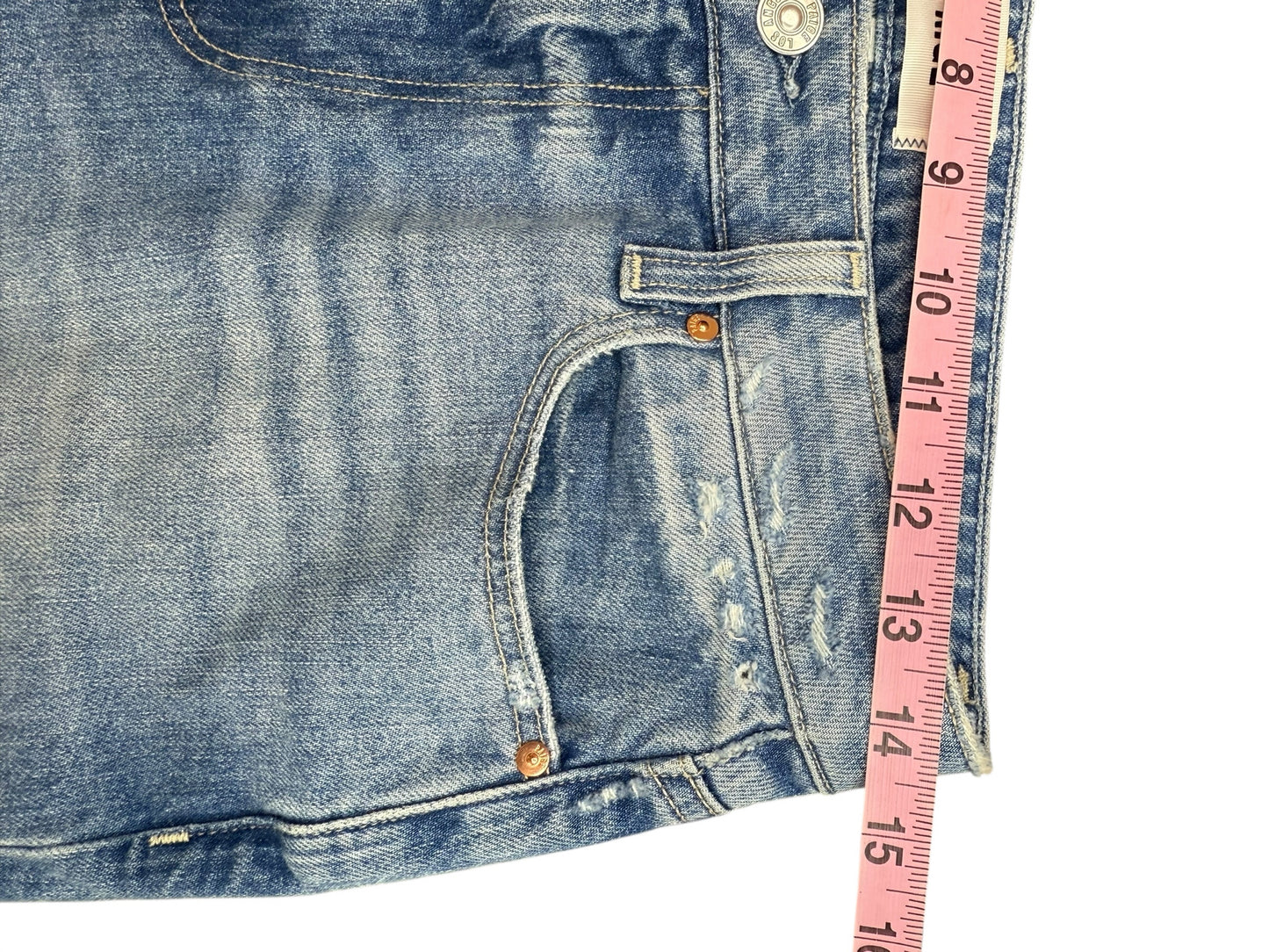 PAIGE Blue Leenah Ankle Denim Jeans Size 28