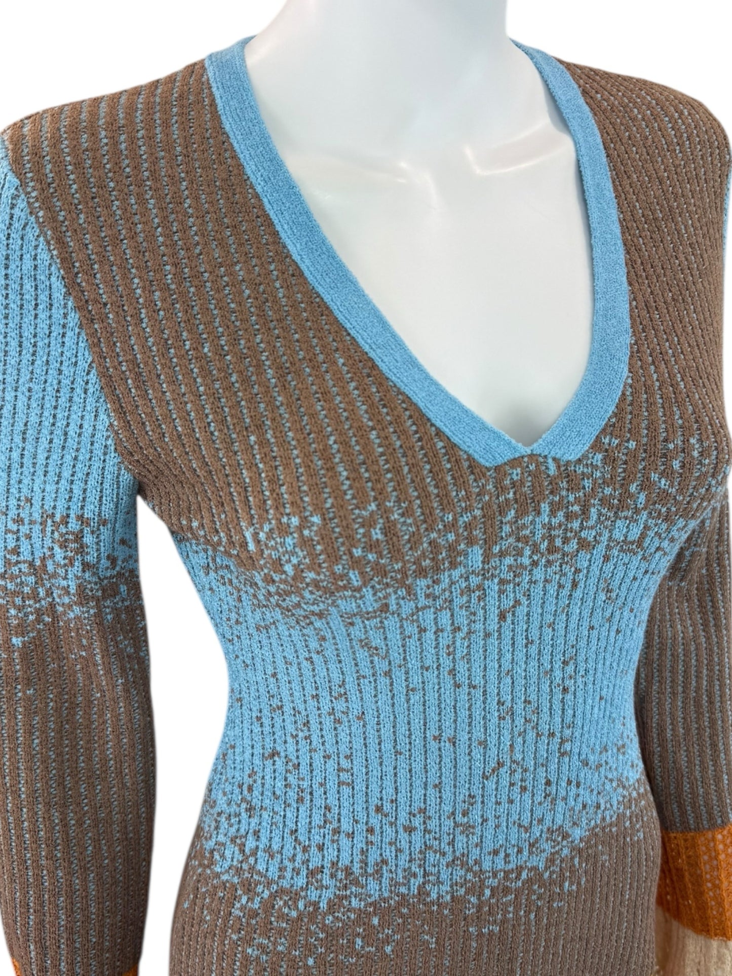 YOHERS NWT Textured Harmony Linen Blend Sweater Dress Size M