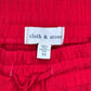 cloth & stone Red Button-Down Maxi Skirt Size XS