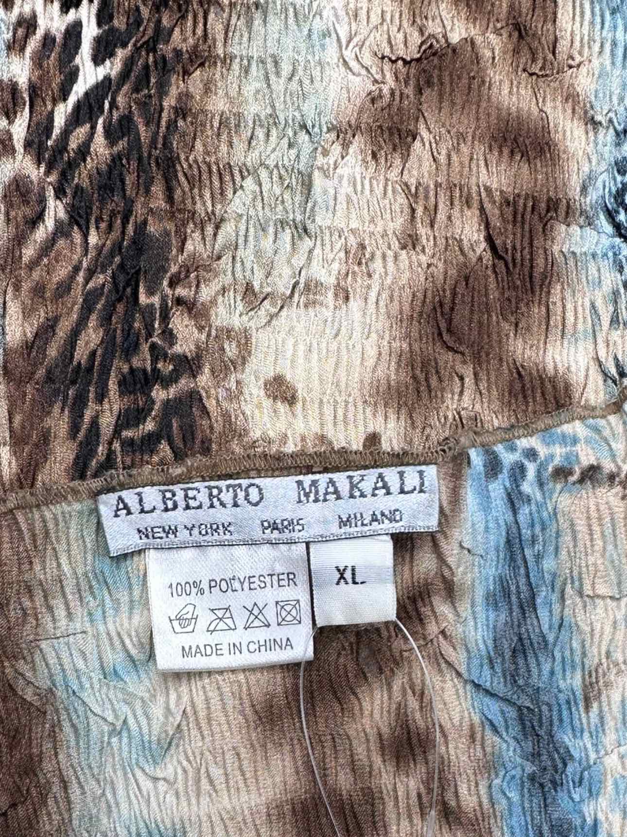 Alberto Makali Bohemian Popover Blouse Size XL