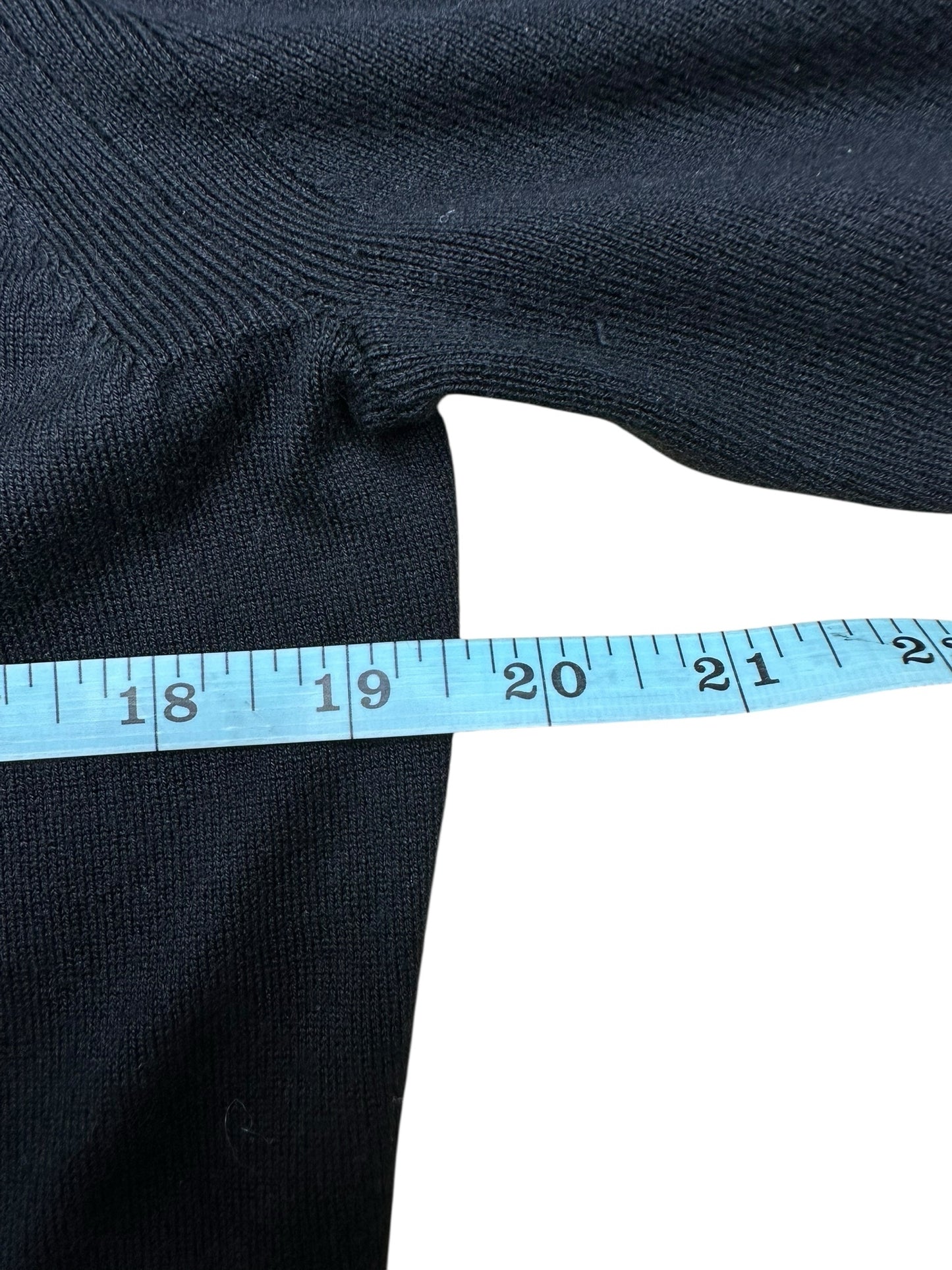 Emerson Rose Black Silk Sweater Cardigan Size L