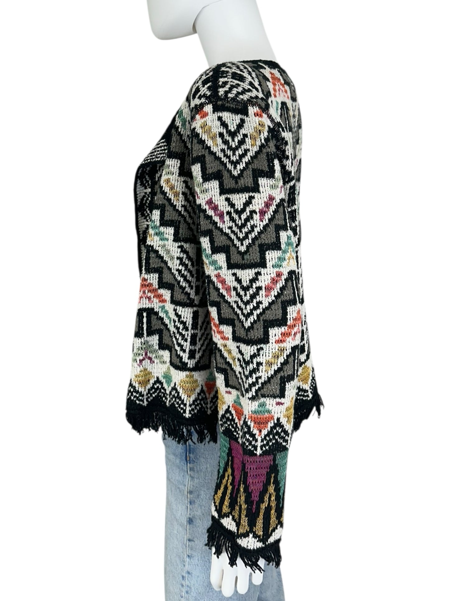 Peruvian Connection Multicolor Jacket Size M