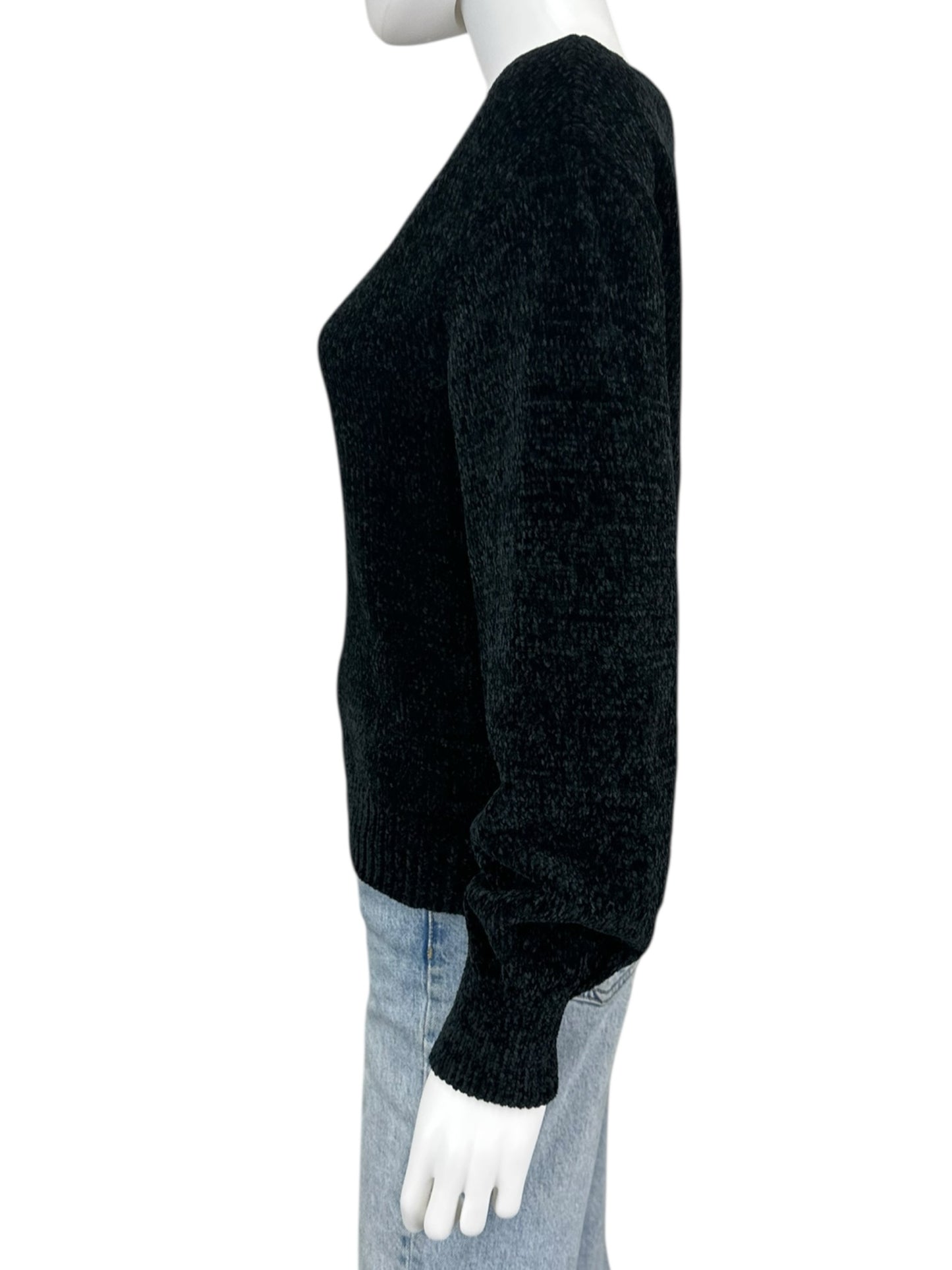 Tommy Bahama Black Chenille Sweater Size XS
