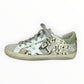 GOLDENGOOSE Super-Star Python Print Glitter Low Top Sneakers Size 37