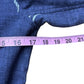 LAFAYETTE 148 NEW YORK Blue Denim Floral Trench Coat Size M