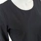 Yves Saint Laurent Black Knit Top Size XL
