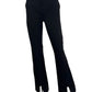 PAIGE Black Split Leg Trouser Size 29