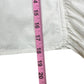 milly White Wrap Ruffle Blouse Size 2