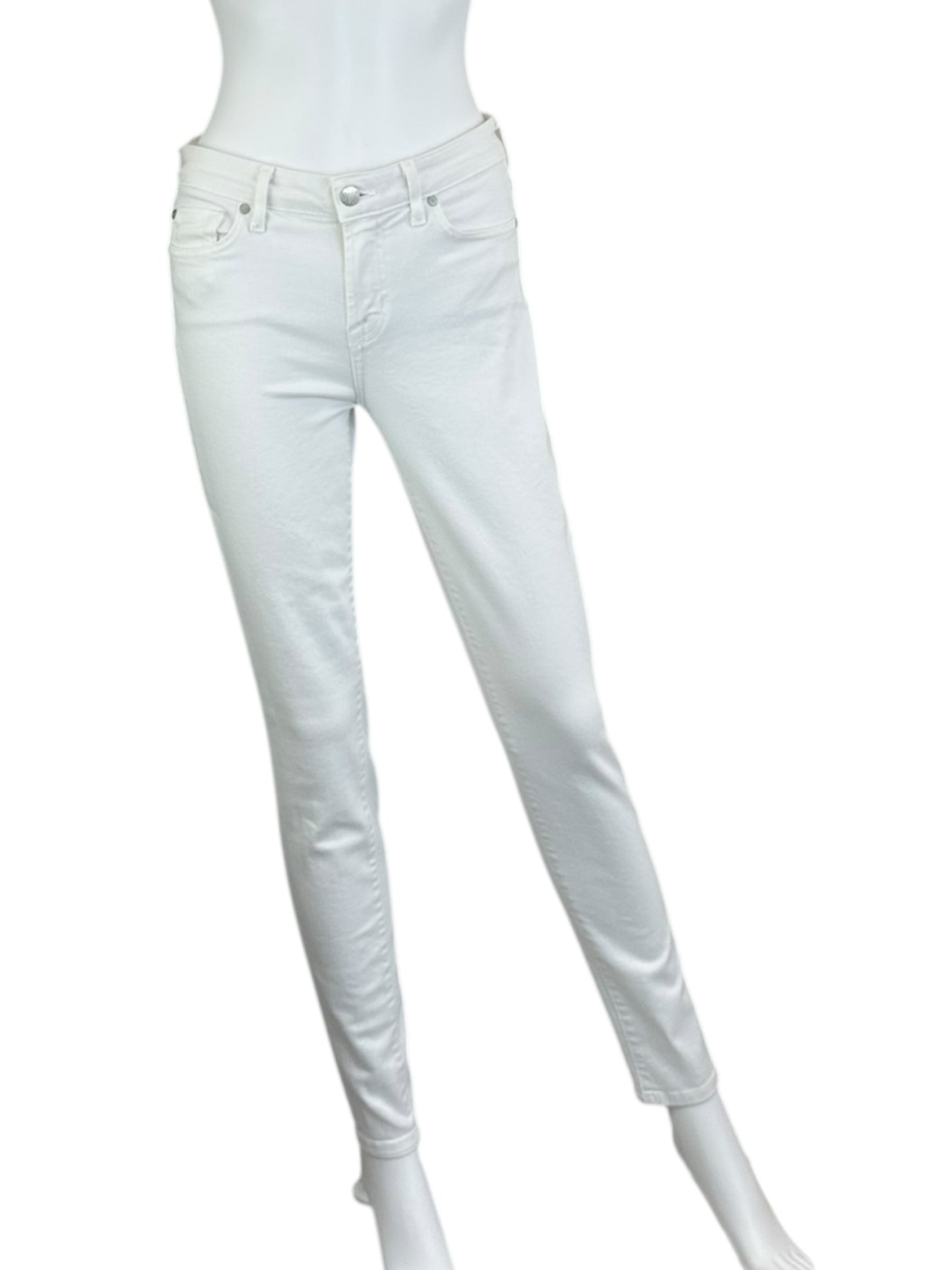 VIZCAINO White Skinny Jeans Size 4