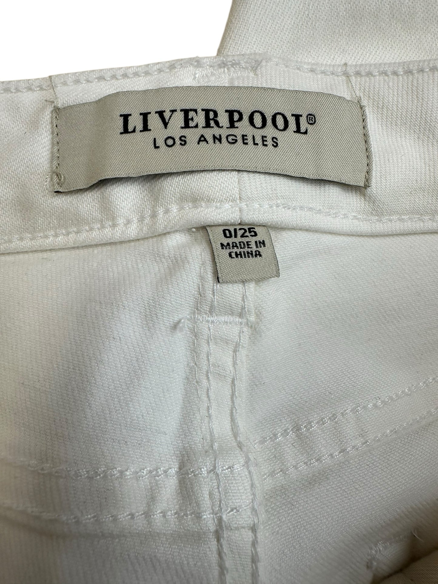 liverpool White Girlfriend Jeans Size 0