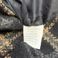 WHITE + WARREN Black Wool Blend Mini Size 6