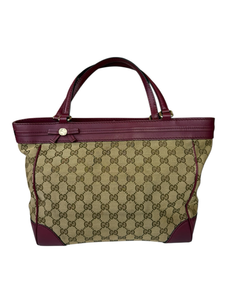 Gucci GG Canvas Mayfair Tote Handbag