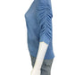 VERONICA BEARD Blue Sheer Top Size M