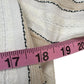 EKOYOG Beige and White Striped Maxi Dress Size 10/12