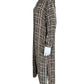 Sadie & Sage NWT Houndstooth Print Shirt Dress Size L