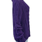 Wooden Ships NWT Purple Cable Knit Sweater Size M/L
