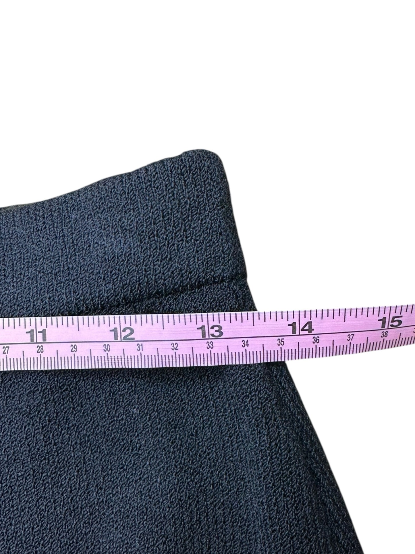 St. John Black Knit Pants Size 4