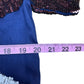 NBD Blue Sequin Mini Dress Size L