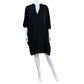 BRYN Walker Black 100% Linen Tunic Dress Size XL