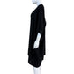 BRYN Walker Black 100% Linen Tunic Dress Size XL