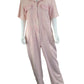 FAHERTY Light Pink Organic Cotton Jumpsuit Size L