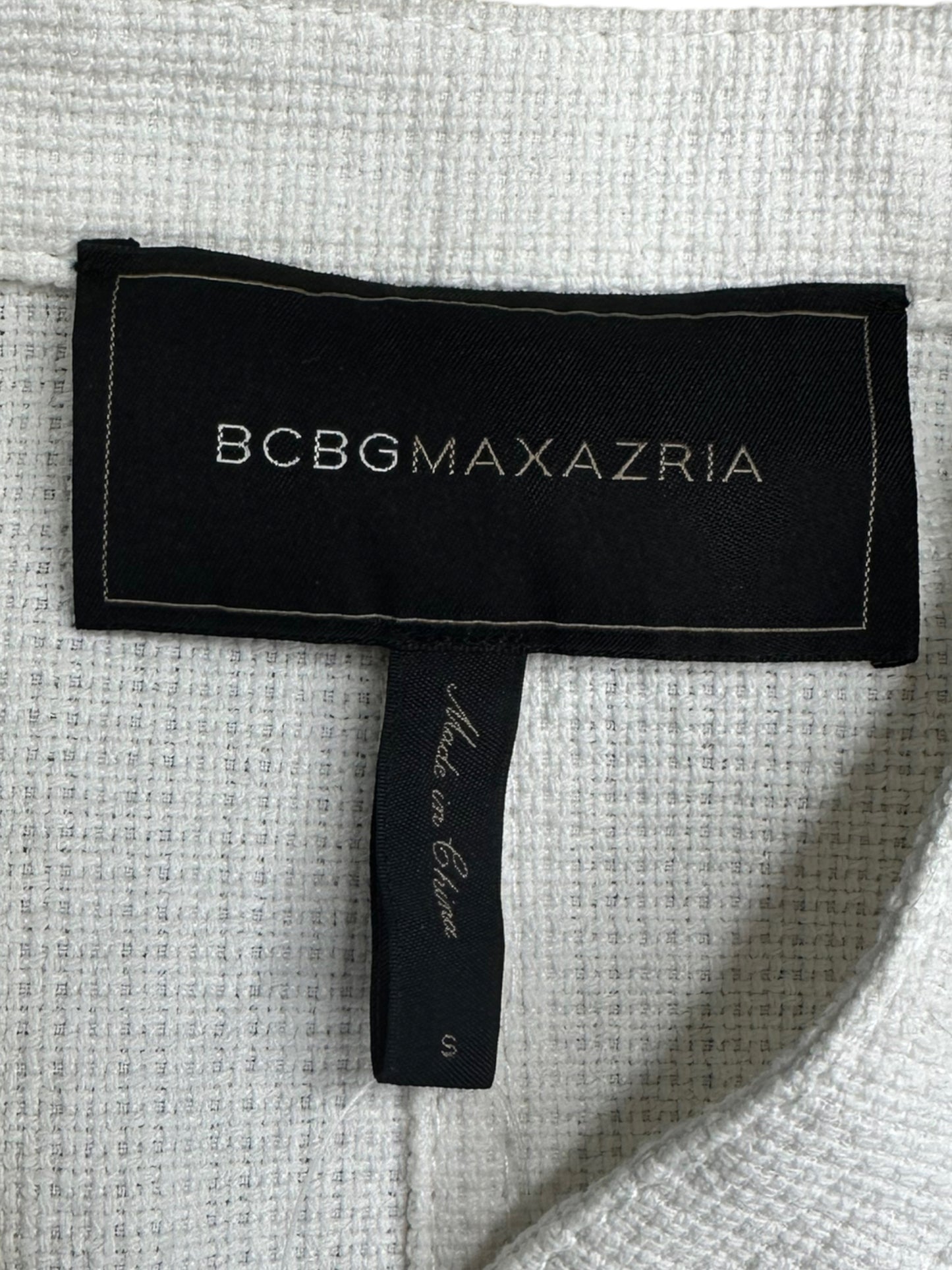 BCBGMAXAZRIA White Casual Jacket Size S