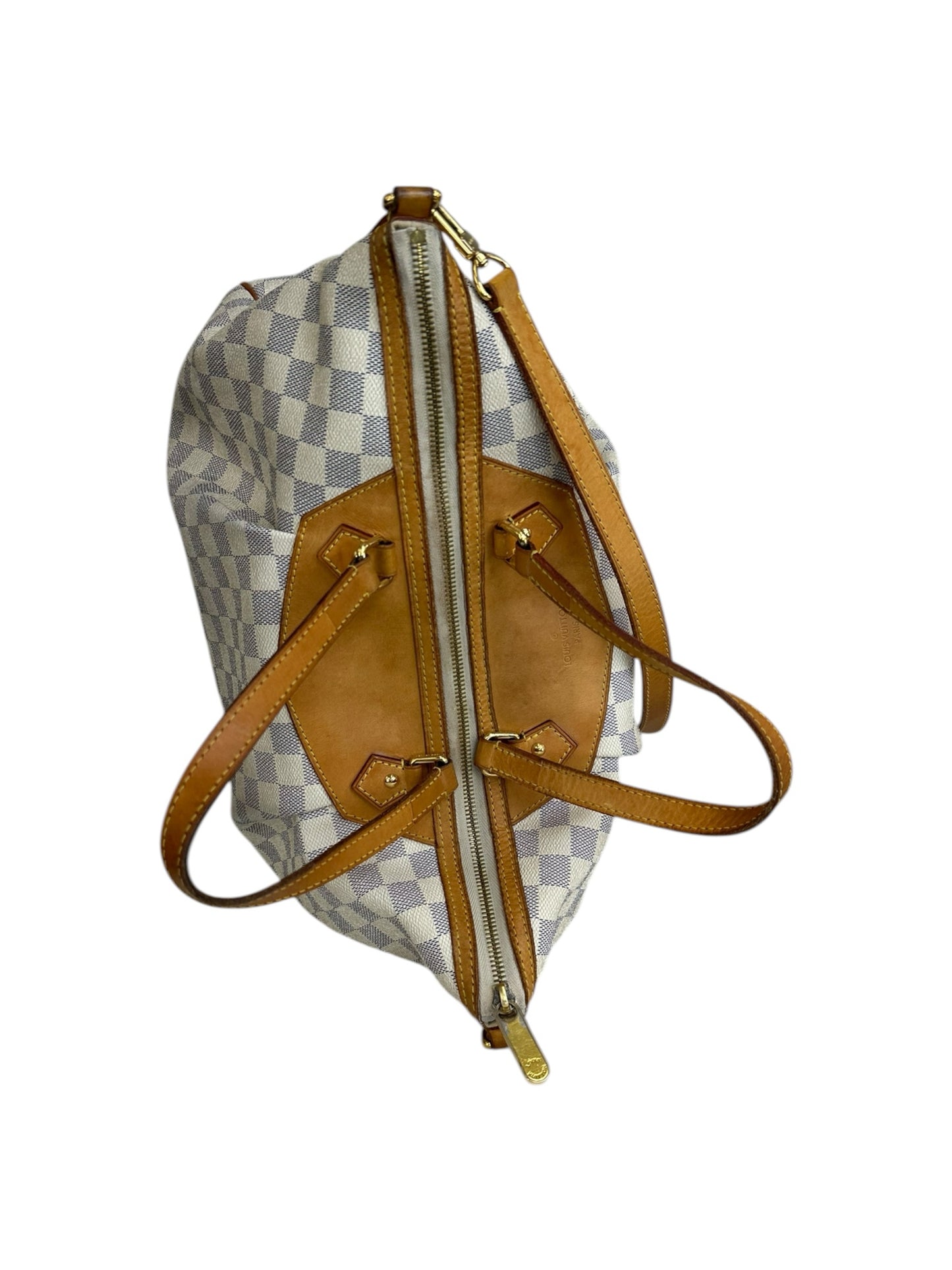 Louis Vuitton Damier Azur Siracusa DM Designer Handbag