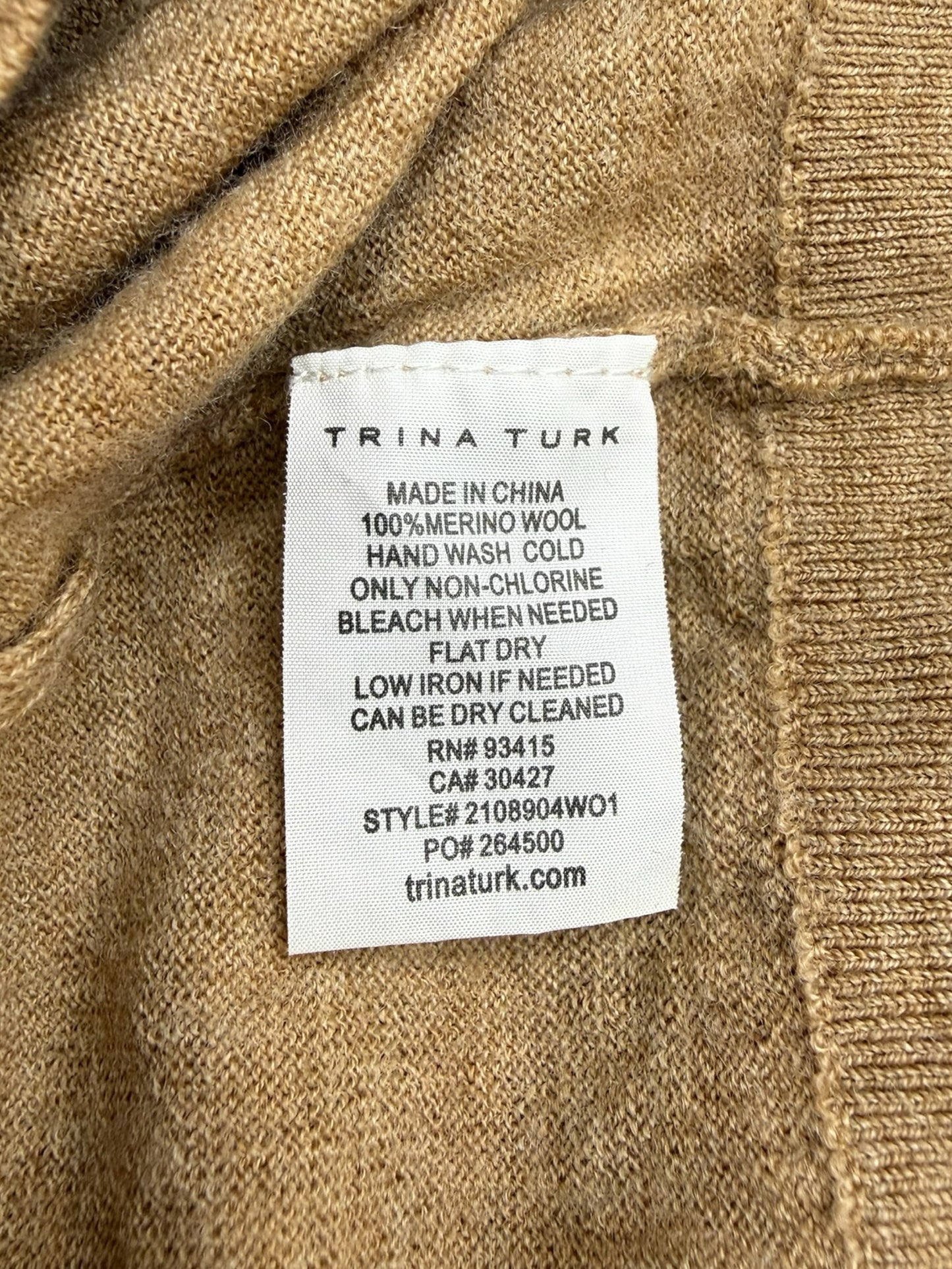 TRINA TURK Sweater Size S