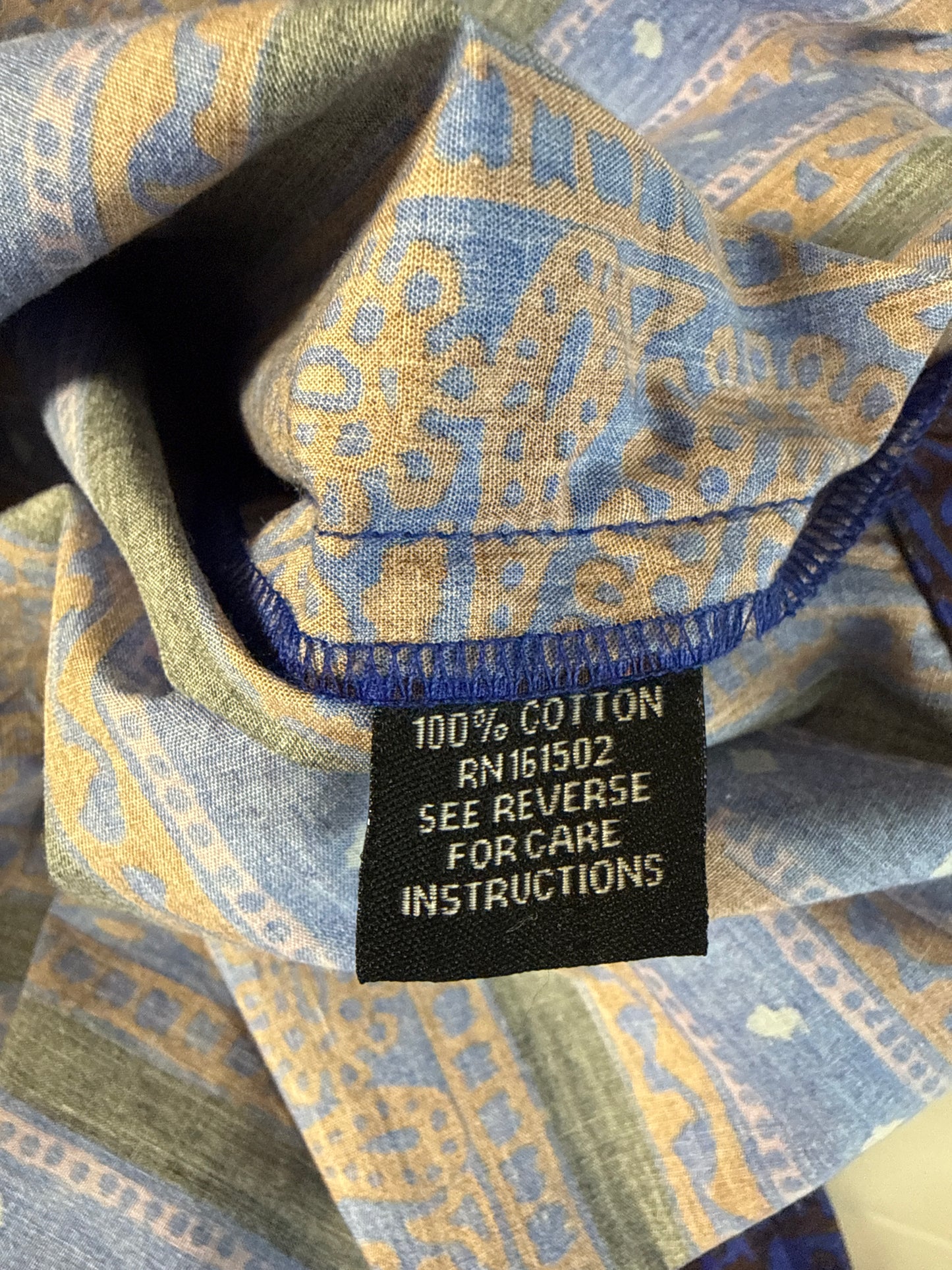 The J. Peterman Company Blue Striped Maxi Dress Size M