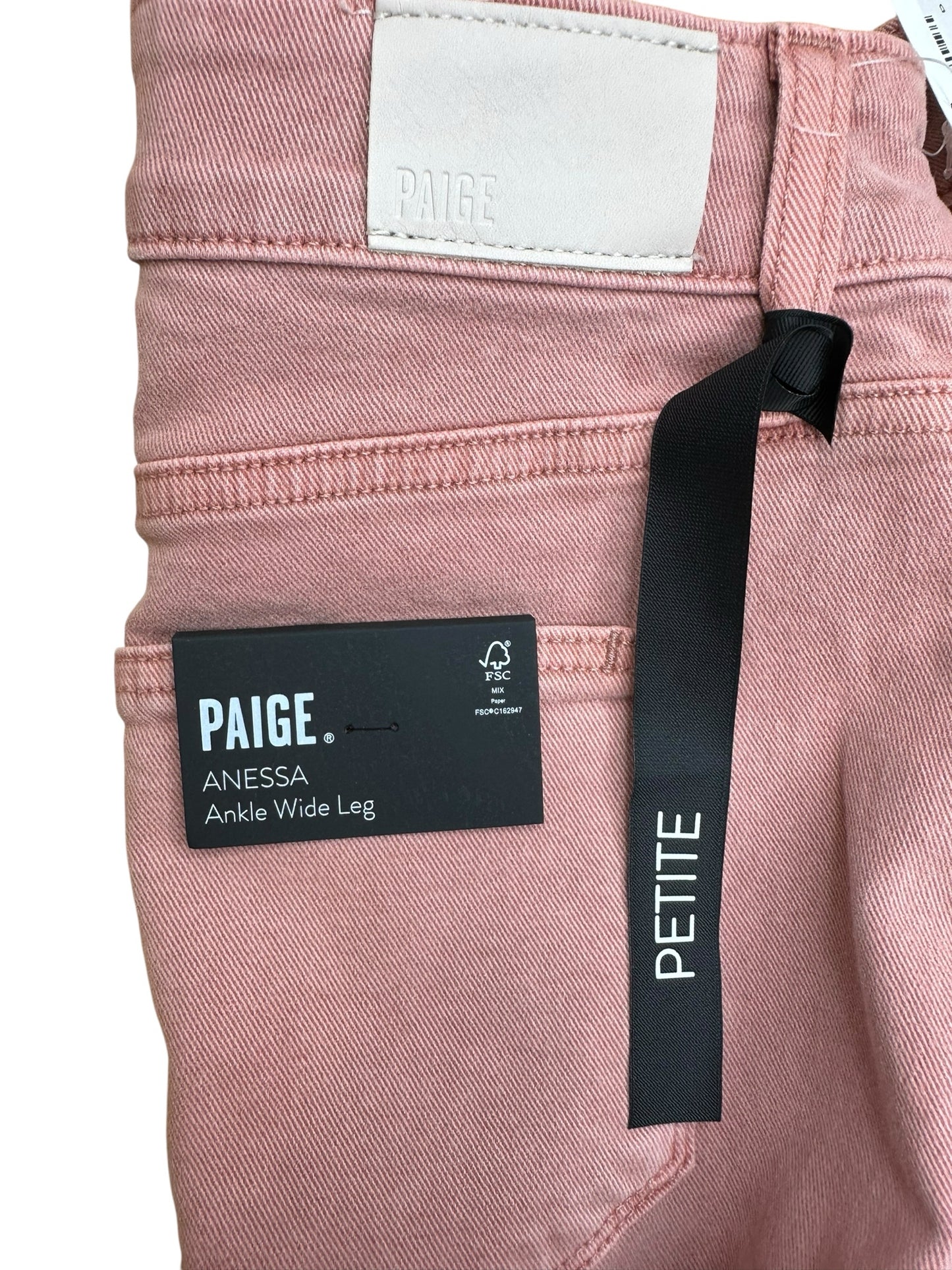 PAIGE NWT Cropped Anessa Jeans Size 28