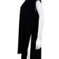EILEEN FISHER Black 100% Silk Tunic Size S